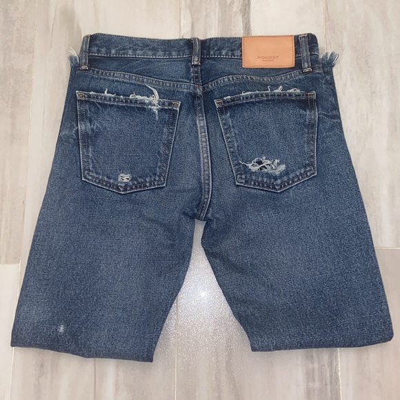 Moussy Vintage Keller Tapered, Japan, Distressed Raw Hem, 26x27, EUC, $391 MSRP - Picture 3 of 16